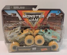 2024 MONSTER JAM SERIES TRUCKS 1:64 DOUBLES PACK - WRECKREATION vs RANGER RESCUE