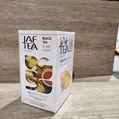 JAF TEA   100% Pure Ceylon  Black Tea  20 Foil Bagged  Free Shipping 40g