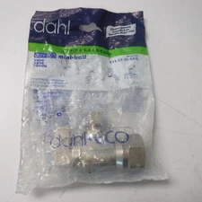Dahl 611-53-30 1/2" FIP x 1/4" OD Compression Angle Stop Valve