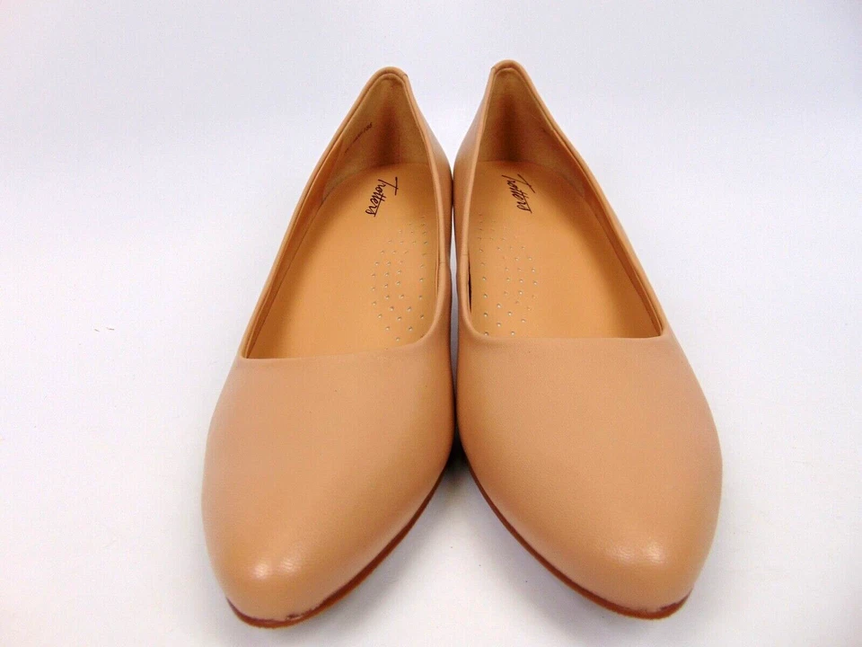 NEW! Trotters Kiera Heels Pumps Dress Shoes Women's Size 9.0 N AA, Nude Leather - Image 4 of 4