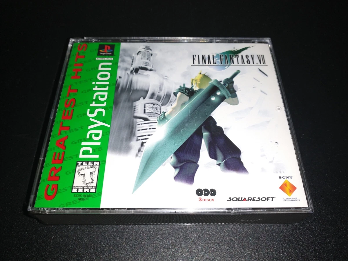 Final fantasy vii ps1 cheap ebay