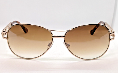 Ladies Rocawear Brown & Gold Sunglasses Aviator Temple  display picture 3