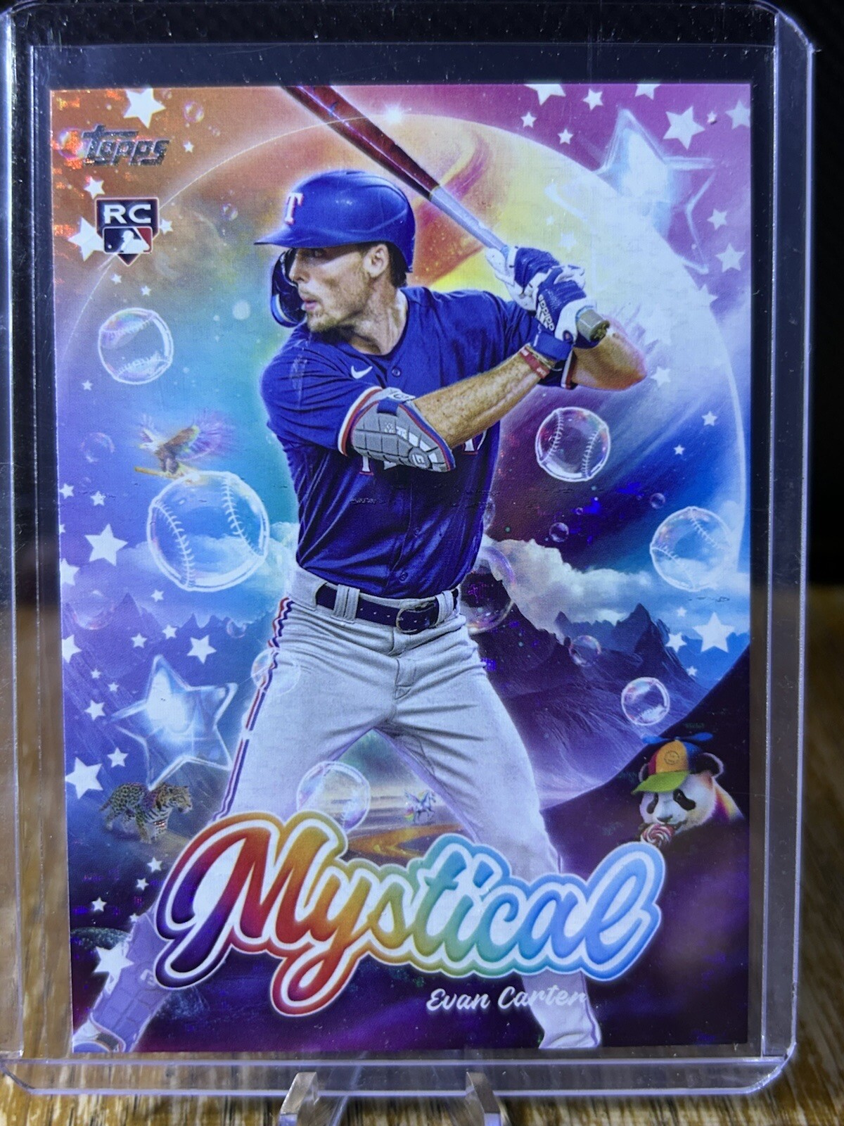 2024 Topps Update Series - Mystical Blue #MYS-14 Evan Carter (RC)