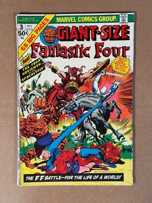 Giant-Size Fantastic Four #3 (Marvel Comics November 1974)