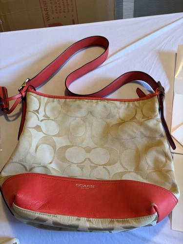 Coach Vintage Legacy Signature Hobo