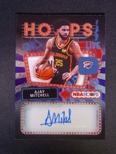 2025-26 Topps NBA Hoops Ajay Mitchell Auto Purple /99