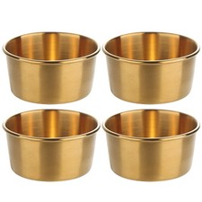  4 Pcs Ciotole Per Salse Tazze Di Salsa Immersione Piatto Da Porta