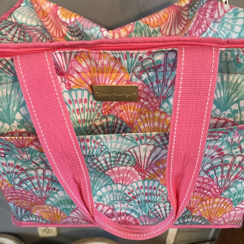 Lilly Pulitzer Oh Shello Large Insulated Cooler Bag Tote Beach Carry Strap - Picture 10 of 16