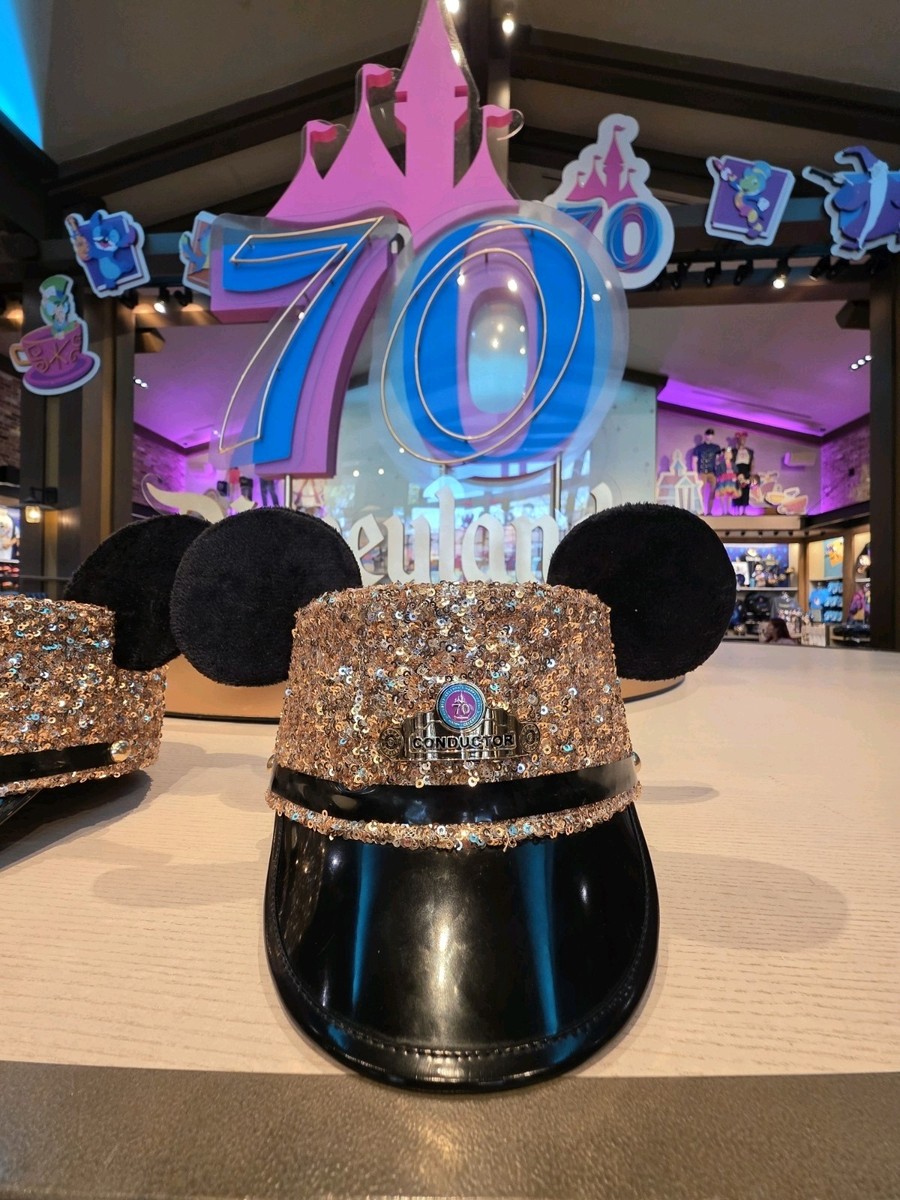 カリフォルニア ディズニー 70周年 ミッキー コンダクター ハット カリフォルニア ディズニー 70周年 ミッキー コンダクター ハット