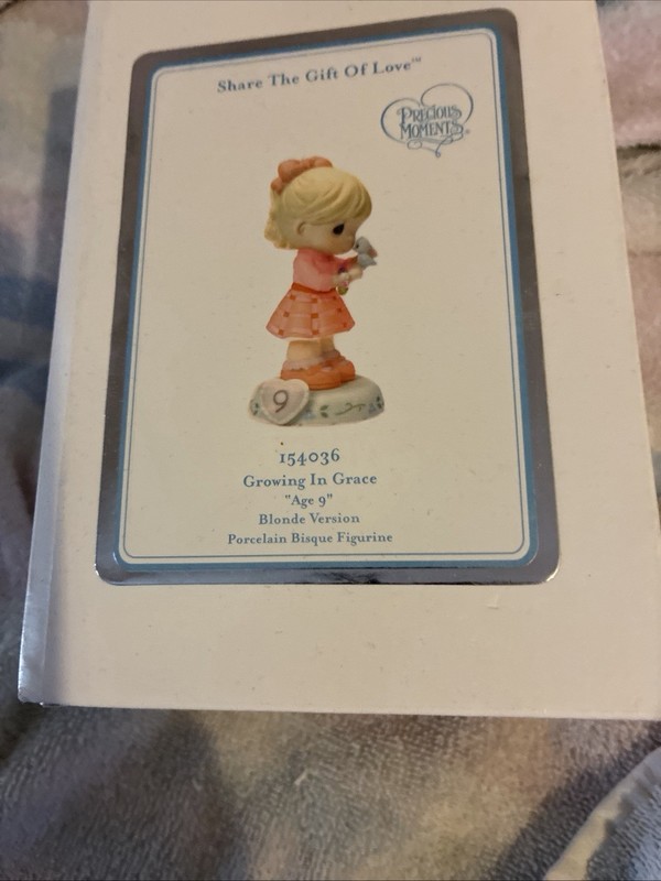 Growing In Grace Age 9 Blonde Version The Gift Of Love 154036 New In Box 