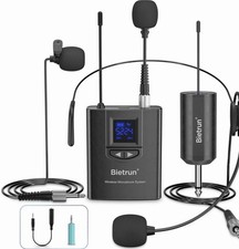 Bietrun Wireless Microphone System 3 in 1 WXM07