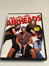 Airheads DVD Brendan Fraser Steve Buscemi Adam Sandler