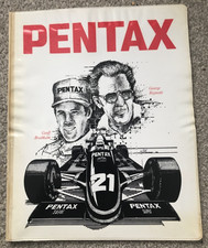 Vintage Pentax Racing Team Press Kit with Photos Geoff Brabham George Bignotti