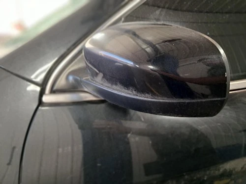 Used Left Door Mirror fits: 2015 Jeep Cherokee Power manual folding painted non-