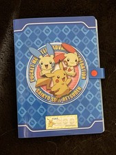 Pokémon sticker card lot with binder 