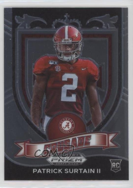 2021 Panini Prizm Draft Picks Crusade Patrick Surtain II #178 Rookie RC 2l4
