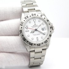 Rolex 16570 Explorer II with White Dial and 3186 Movement