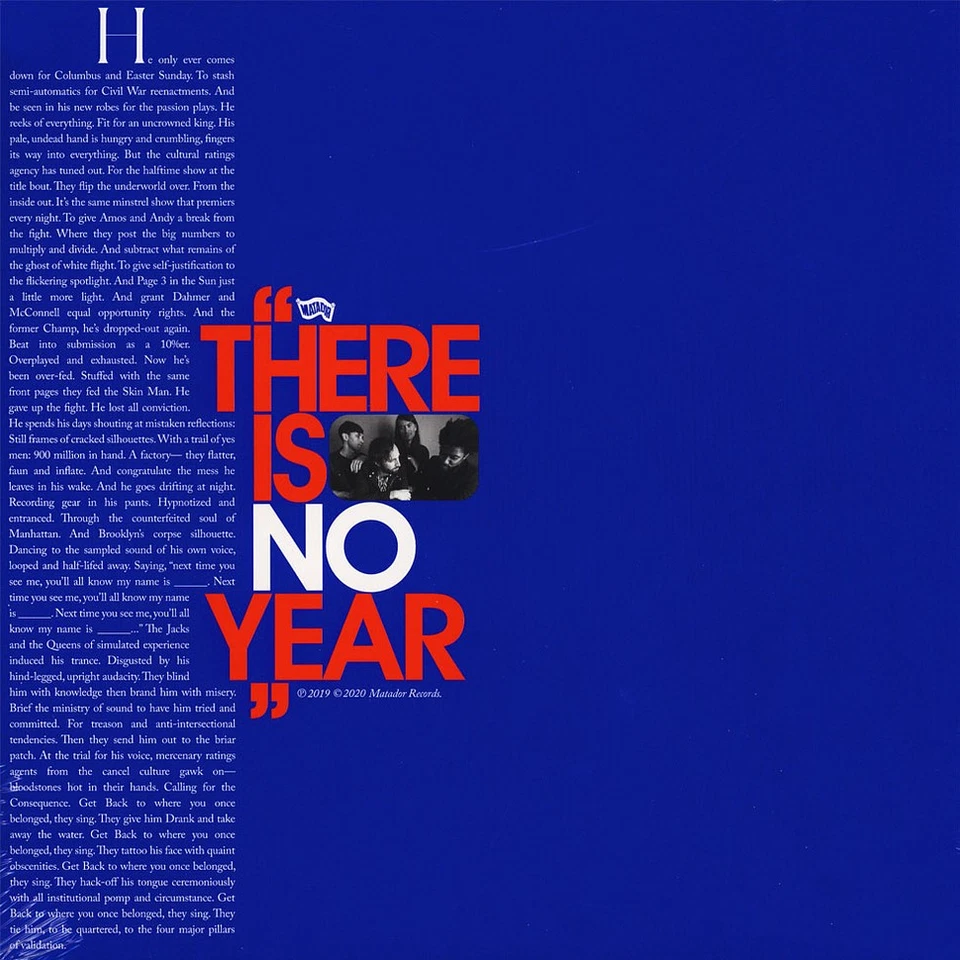 Algiers - There Is No Year Colored Vinyl Edition (2020 - EU - Original) - Bild 2 von 3