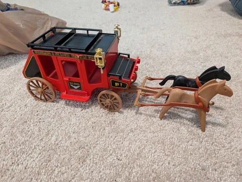 Playmobil Stagecoach / Vintage, Repaired