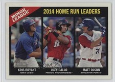 2015 Topps Heritage Minor League Edition Joey Gallo Matt Olson Kris Bryant 0wk9