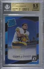 2017 Donruss Optic Rated Rookie Black Prizm 25/25 James Conner #172 BGS 9.5 1q9