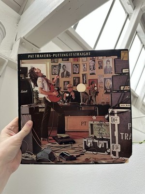 PAT TRAVERS PUTTING IT STRAIGHT Vinyl LP RECORD Album PD-1-6121 VG Condition