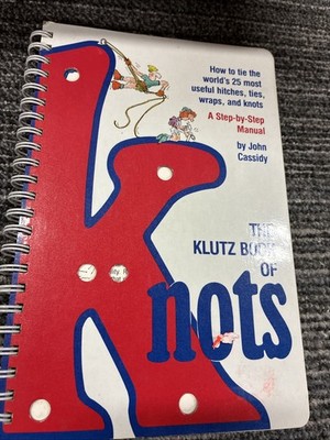 KLUTZ BOOK OF KNOTS: First Edition 1965 By John Cassidy Excellent Condition
