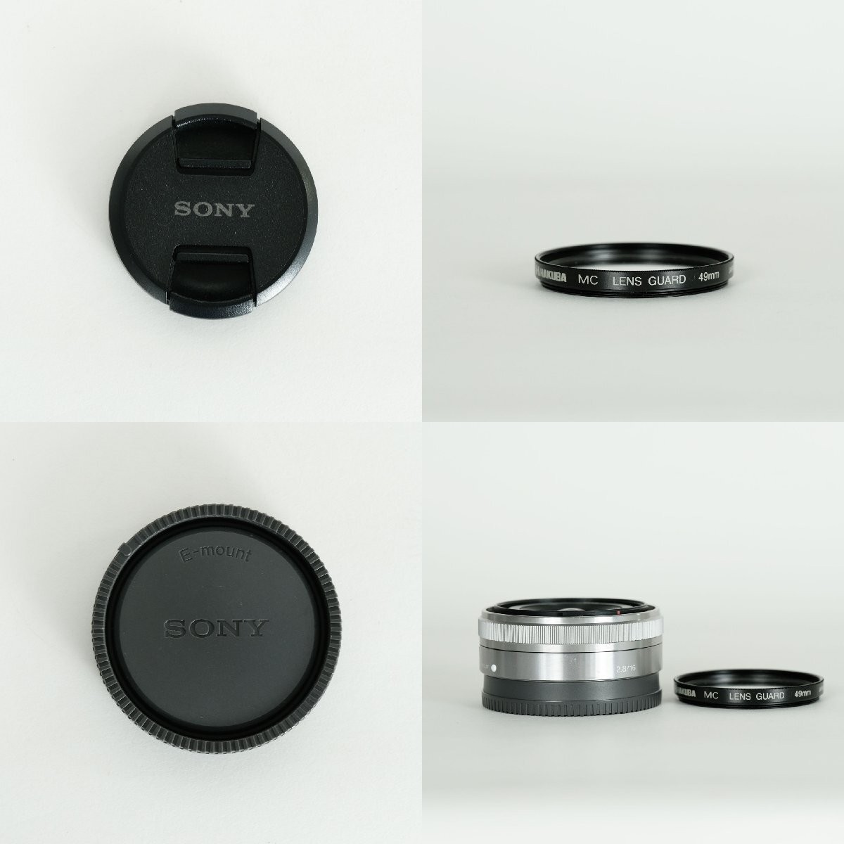 SONY E 16mm F2.8 SEL16F28◆06574 Sony SEL16F28 16mm F2.8 AF Wide Angle Lens f/Sony E-mount