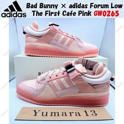 Bad Bunny × adidas Forum Low The First Cafe Pink GW0265 Men's Size