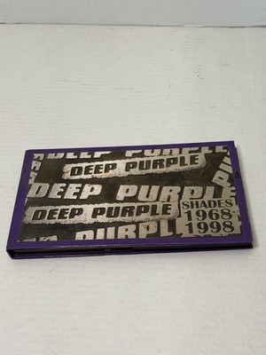 Deep Purple Shades 1968 1998 4 CD Box Set w/ booklet 62 Songs Warner Archives