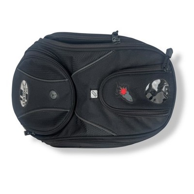 Joe Rocket Manta Tank Magnet Bag Black Motorcycle Touring Racer Bikercore Gear