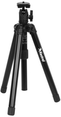 Kestrel Compact Collapsible Lightweight Tripod Adjustable Clamp Extends Black
