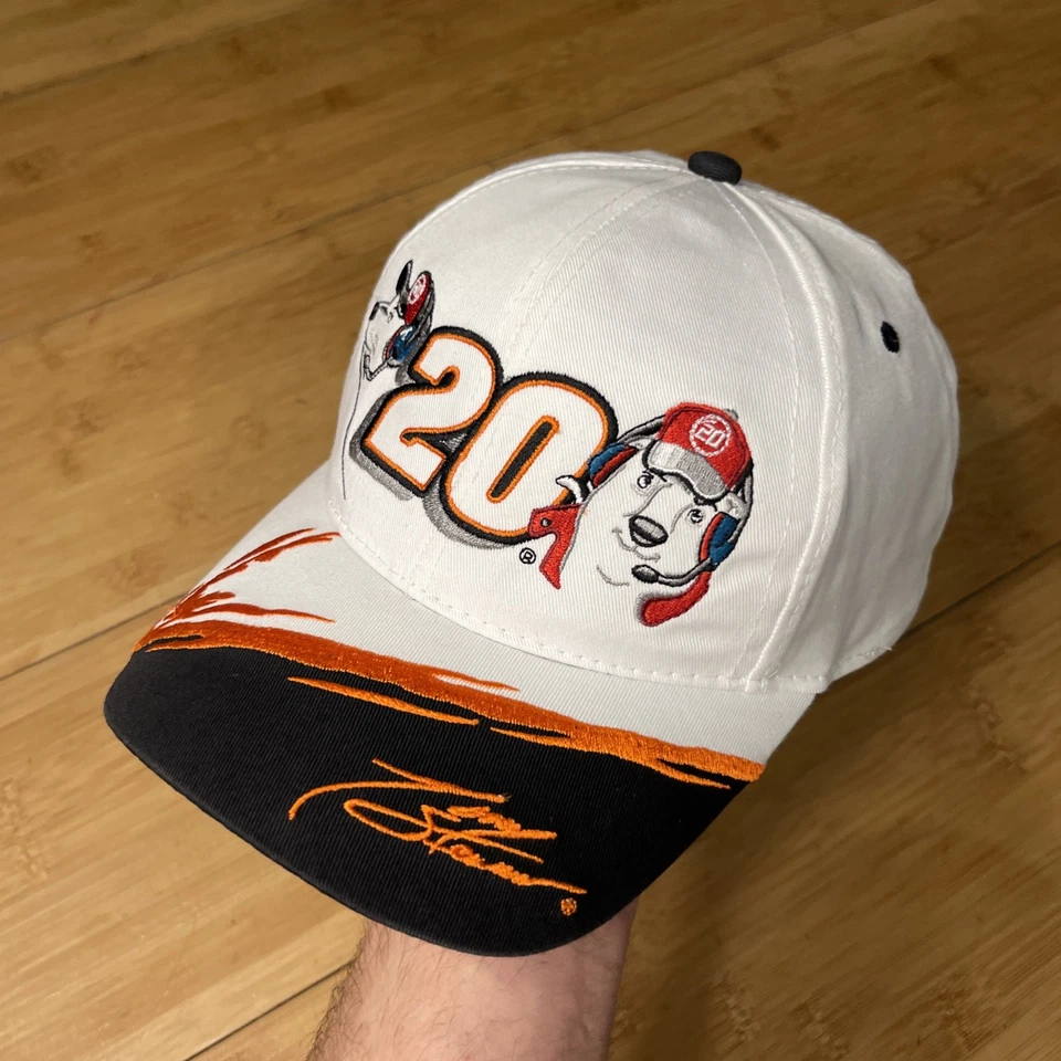 Винтажная бейсболка Chase Youth Tony Stewart No20 Polar Bears Splash ретро Nascar очень хорошее состояние - Изображение 2 из 4