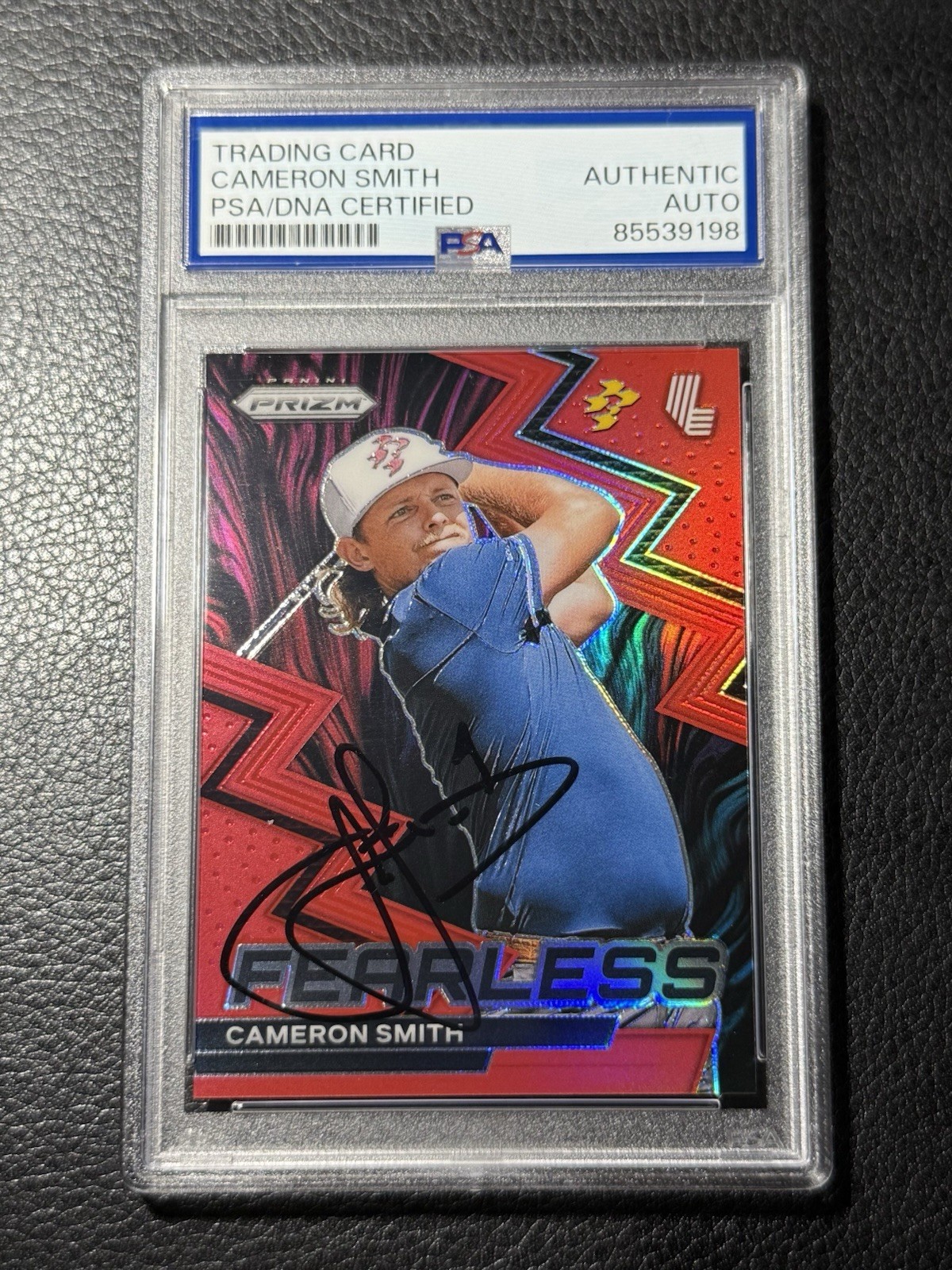 2024 Panini Prizm Liv Golf Cameron Smith #14 Red Prizm RC /149 Fearless