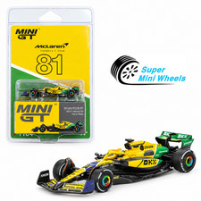 Mini GT 1:64 McLaren MCL38 #81 Oscar Piastri 2024 F1 2024 Monaco GP 2nd #1165