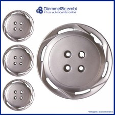 Serie 4 Borchie 4 Copricerchi Radkappen 14 für fiat Punto Tipo C W-Parts