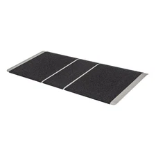 Silver Spring 2-5/8" High, 36" Wide Solid Aluminum Mobility Threshold Ramp