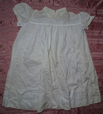 Tolles altes Baumwollkleid für Baby Sfbj