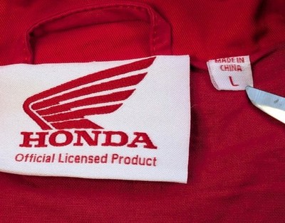 Honda Racing Jacket CRF450 50 Year Anniversary USA Japan Ride Red