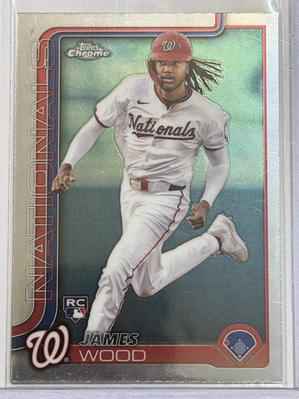 2025 Topps Chrome - James Wood #132 (RC)