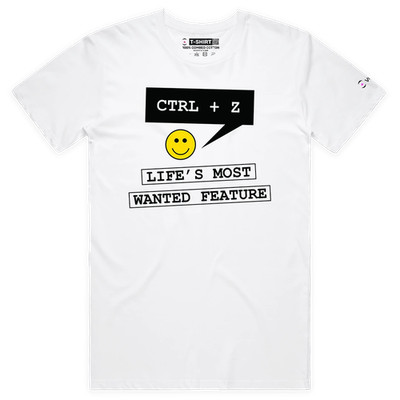 VOICEART Life s Most Wanted Feature Funny Graphic Feel Good T-Shirt