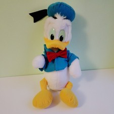 Donald Duck Plush Soft Toy 13" Disneyland Walt Disney World Vintage Korea