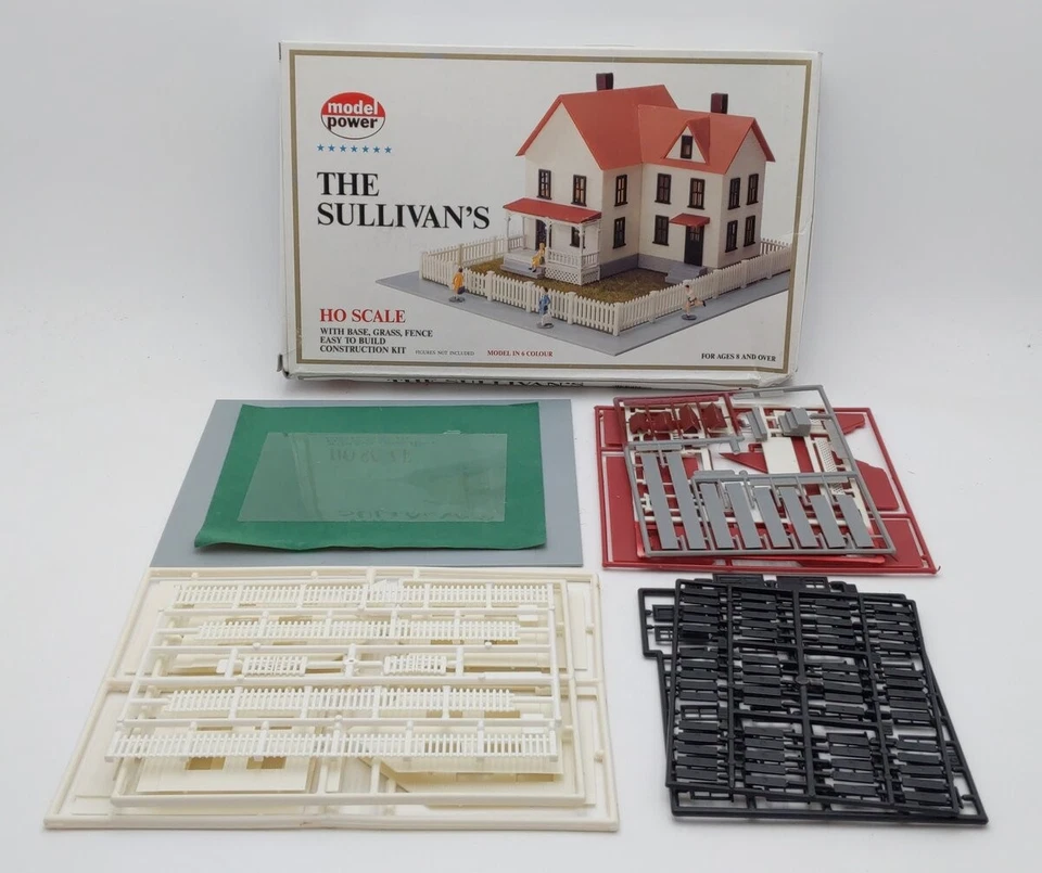 Model Power 488 HO Scale Sullivan House Building Kit - Image 2 of 4