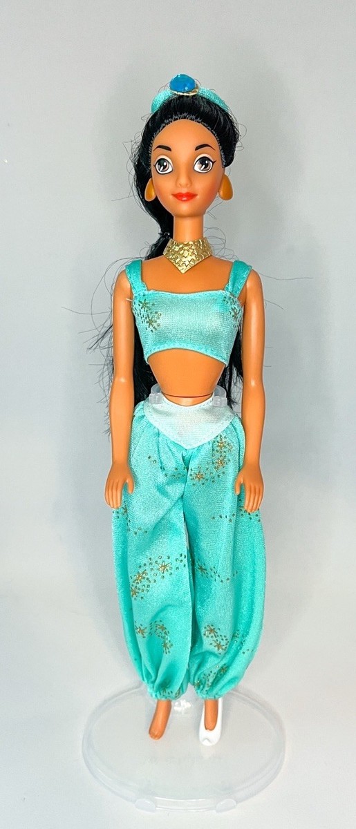 DISNEY Aladdin 1992 Dolls Jasmine #2557 & Aladdin #2548 LOT Mattel