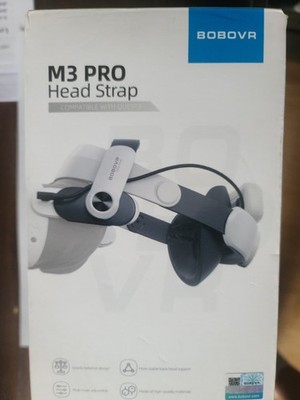 BOBOVR M3 Pro Head Strap for Meta Quest 3 Adjustable VR Headband