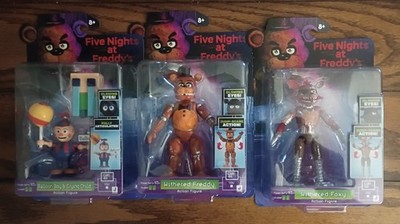 2026 Five Nights at Freddy's Balloon Boy Withered Freddy and Foxy Figure In US
