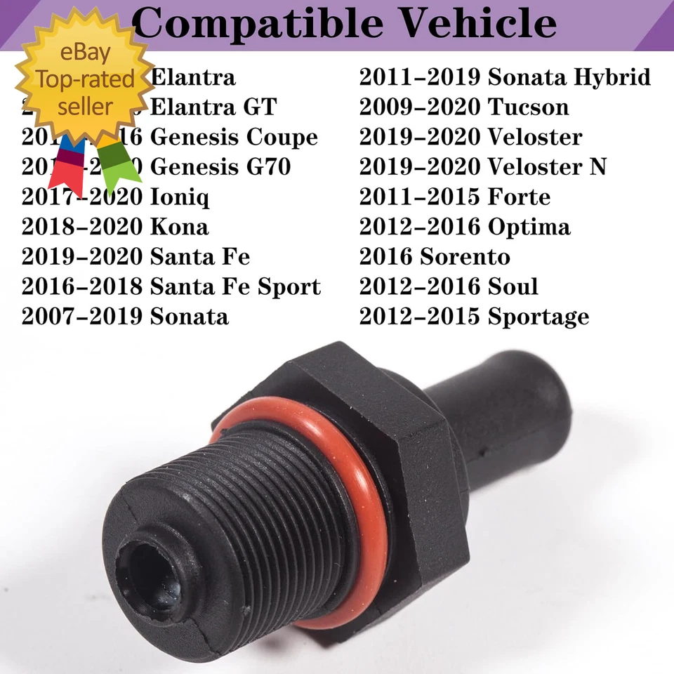 26740-2G000,29651,PCV490,0450404 PCV Válvula de control de escape para Hyundai Elantra G Foto 2 de 4