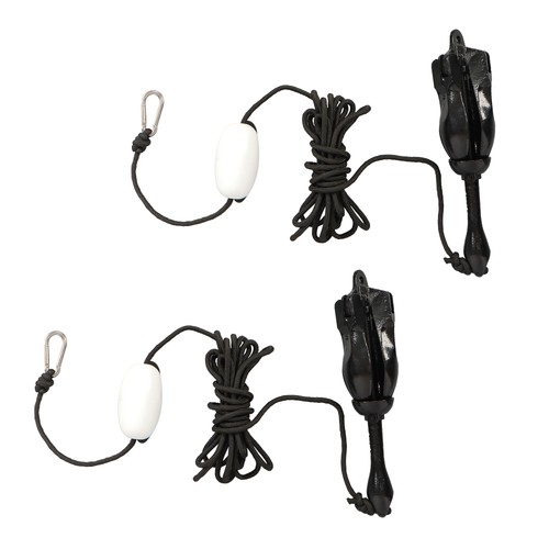 For Grapnel Boat Marine Kayak 2-Pack Folding Anchor Set 7.05LB Black - 第 4/15 張圖片