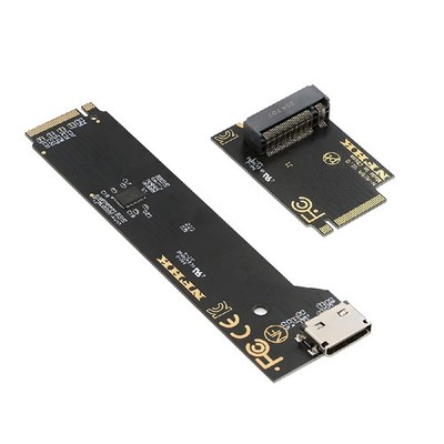 CY 2280 M.2 M-key NVME PCI-E5.0 4.0 to Oculink & SSD Adapter SFF-8612 SFF-8611