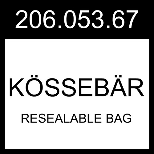 IKEA KOSSEBAR KÖSEBÄR wiederverschließbare Tasche gemischte Muster 80 Stück 206.053.67